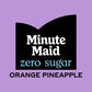 Minute Maid Zero Sugar Orange Pineapple Juice Drink Bottle