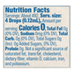 NOW BetterStevia Liquid Sweetener, Zero-Calorie, French Vanilla