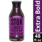SToK Extra Bold Black Unsweetened Cold Brew Coffee, Ready to Drink Bottled Coffee, 48 fl oz