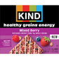 KIND Healthy Grains Energy Bars, Mixed Berry, 19g Whole Grains, Made with Super Grains, Gluten Free Snacks, 5 Ct, 7.1oz