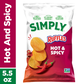 Ruffles Hot & Spicy Potato Chips