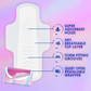 Always Pocket with FlexFoam Pads, Size 1, Regular, Wings