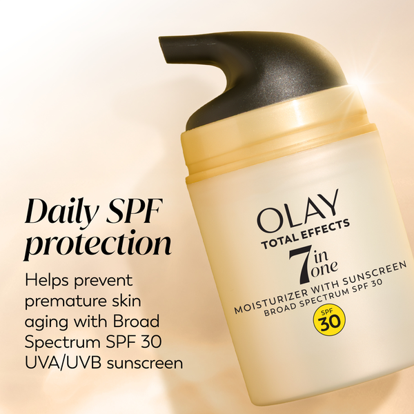 Olay Total Effects 7-in-1 Anti-Aging  SPF 30 Daily Face Moisturizer