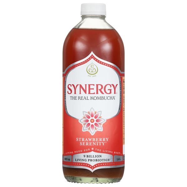 Synergy Strawberry Serenity Kombucha