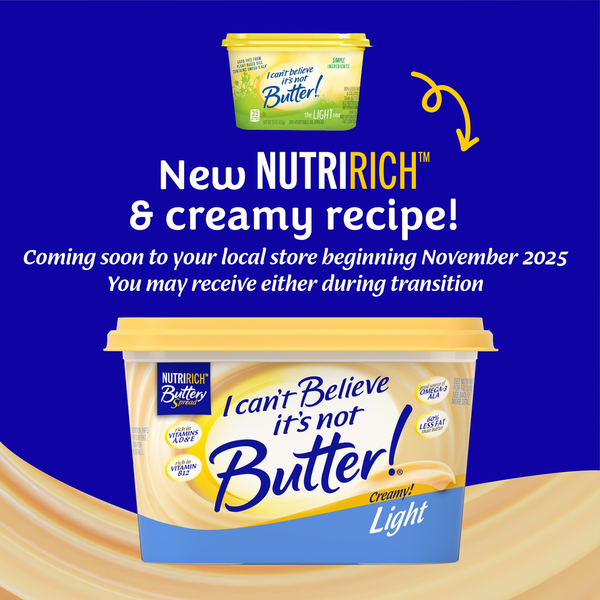 I Can't Believe It's Not Butter Light Spread
