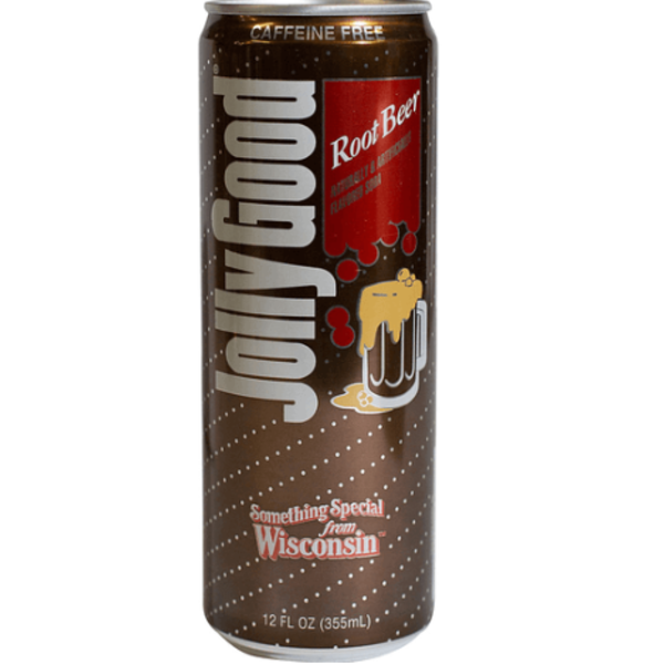Jolly Good Root Beer Flavored Caffeine Free Soda