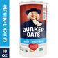Quaker Oats, 100% Whole Grain, Quick 1-Minute