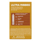 Trojan Ultra Ribbed Premium Lubricant Latex Condoms