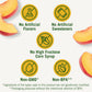 Del Monte Diced Peaches in 100% Juice Plastic Fruit Cup Snacks