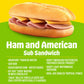 Lunchables Uploaded Ham and American Sub Sandwich Snack Kit