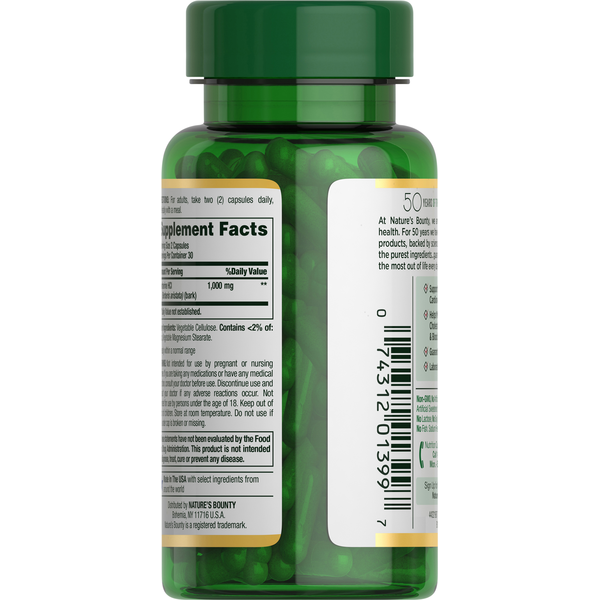 Nature's Bounty Berberine, 1000 mg, Capsules