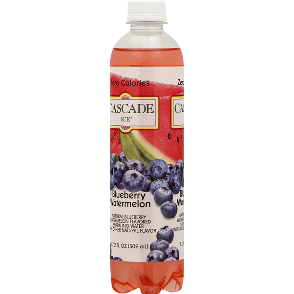 Cascade Ice Sparkling Water, Blueberry Watermelon