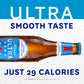 Michelob ULTRA Zero Non-Alcoholic American Lager Beer, 6 Pack 12 Fl Oz Glass Bottles
