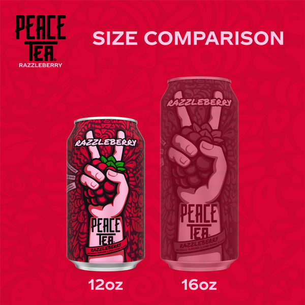 Peace Tea Razzleberry Iced Tea Cans