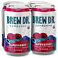 Brew Dr. Kombucha Superberry, w/ Raspberry, Blueberry & Oolong Tea
