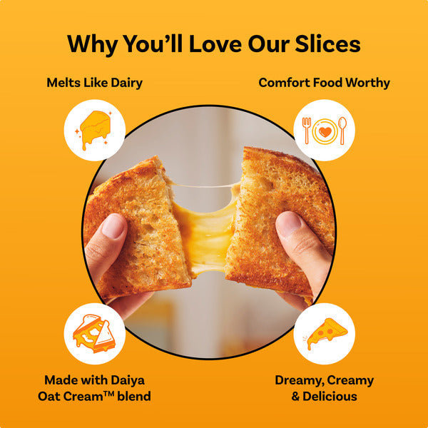 Daiya Deliciously Dairy Free Cheddar Style Slices