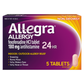 Allegra Allergy Relief, Indoor/Outdoor, 24 Hr, Non-Drowsy, Tablets