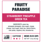 Tiesta Tea Fruity Paradise, Strawberry Pineapple Green Tea, Loose Leaf