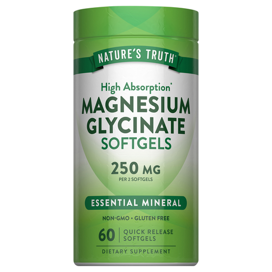 Nature's Truth High Absorption Magnesium Glycinate Softgels