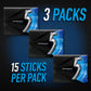 5 GUM Peppermint Cobalt Sugar Free Chewing Gum Bulk
