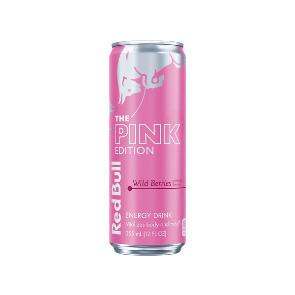 Red Bull Pink Edition Energy Drink Can