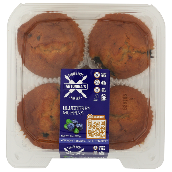 Antonina's Gluten-free Bakery Gluten-Free Blueberry Muffins