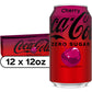 Coca Cola Zero Sugar Cherry Soda Fridge Pack Cans