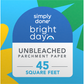 Simply Done Parchment Paper, Unbleached, 45 Square Feet
