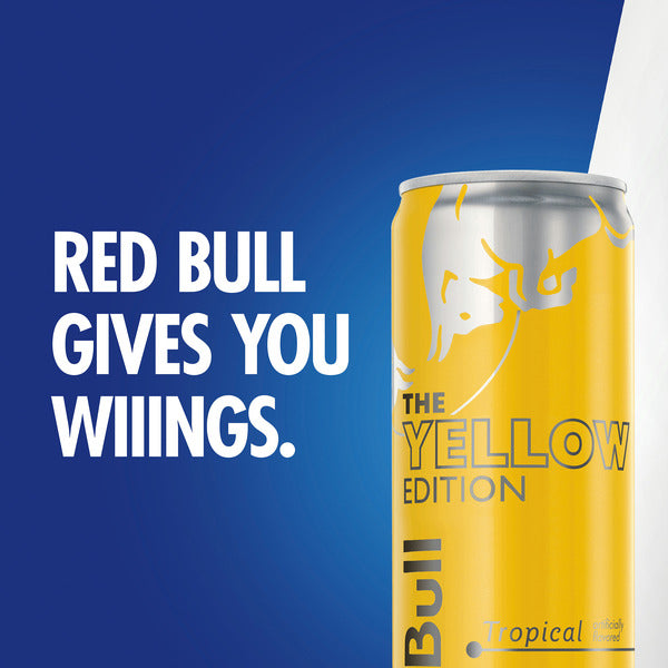 Red Bull Yellow Edition Tropical Energy Drink