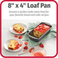 GoodCook Everyday Nonstick Steel Loaf Pan, 8x4