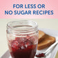 Sure-Jell Premium Fruit Pectin for Less or No Sugar Needed Recipes