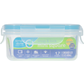 Simply Done Container & Lid, Snap & Lock, Mini, Square, 13.5 Ounce