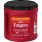 Folgers Classic Roast Ground Coffee, Medium Roast, 25.9 Oz. Canister
