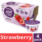 Dannon Light + Fit Greek Blended Strawberry Nonfat Yogurt