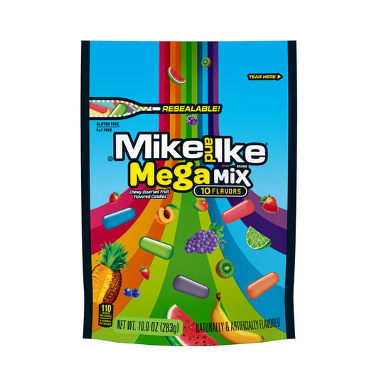 Mike And Ike® Candy, 10 Flavors, Mega Mix