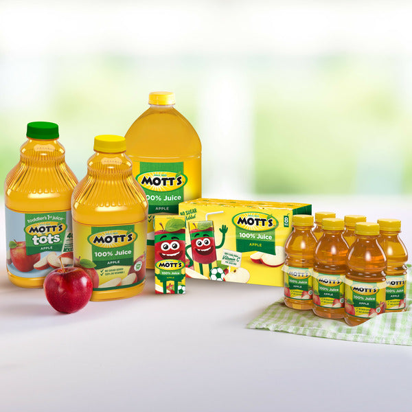 Mott's 100% Apple White Grape Juice