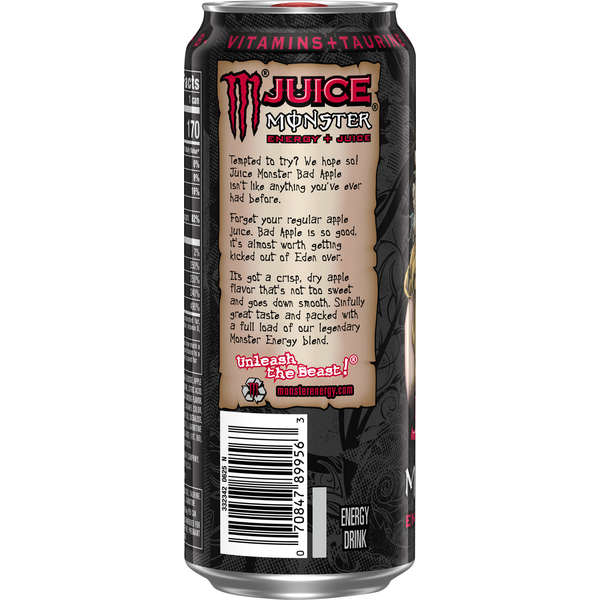 Monster Bad Apple Energy Drink