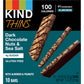 KIND Thins Gluten Free Dark Chocolate Nuts & Sea Salt Snack Bars, 0.74 oz, 10 Count