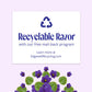 Skintimate Skin Therapy Exotic Violet Blooms Womens Disposable Razors