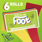 Fruit by the Foot Splitz Fruit Flavored Snacks Watermelon and Lemonade