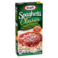 Kraft Spaghetti Classics Tangy Italian Spaghetti, Spice Mix & Parmesan Cheese Meal Mix