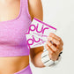PÜR Pomegranate Mint Flavored Gum, Aspartame Free, 100% Xylitol