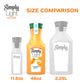 Simply Light Pulp Free Orange Juice Bottle