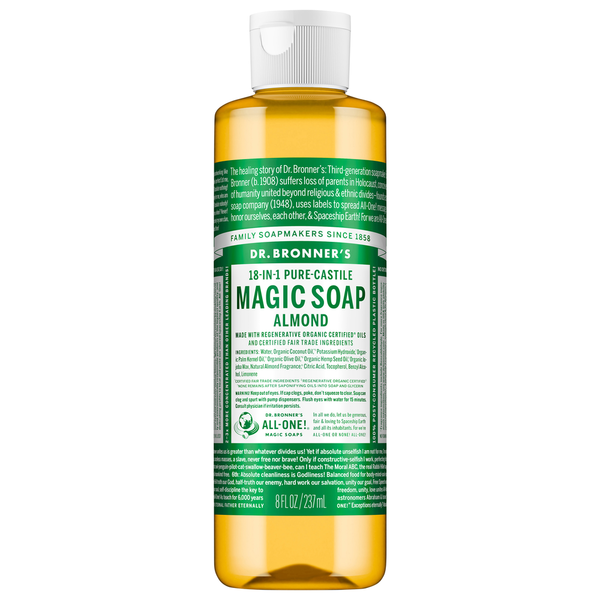 Dr. Bronner's Almond Pure-Castile Liquid Soap