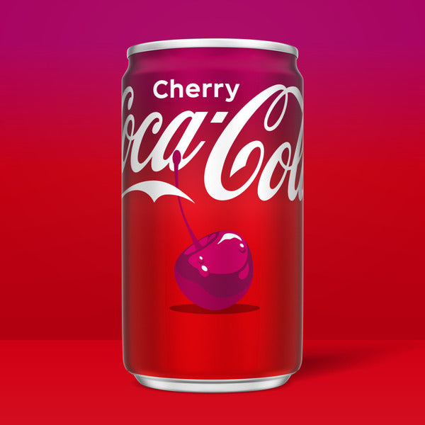 Coca-Cola Cherry Soda Mini Cans