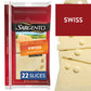 Sargento Natural Swiss Sliced Cheese, 22 Slices