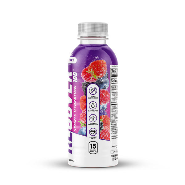 RECOVER 180° Hydration Drink, Organic, Super Berry