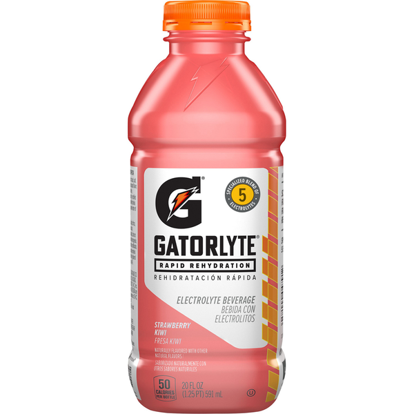 Gatorade Electrolyte Beverage, Rapid Rehydration, Strawberry Kiwi