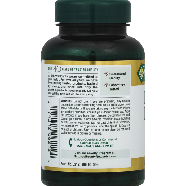 Nature's Bounty Red Yeast Rice