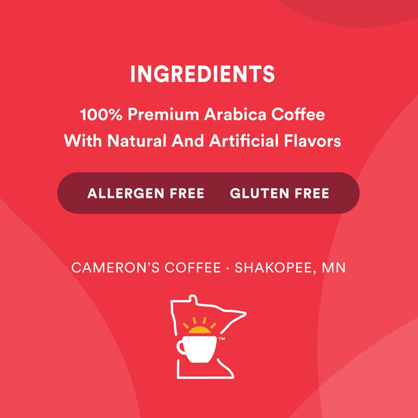 Cameron's Coffee, Ground, Light Roast, Highlander Grog, Value Size